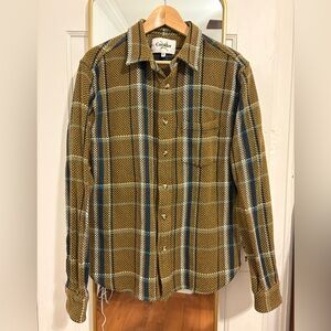 Corridor Acid Plaid Long Sleeve Button Down Shirt